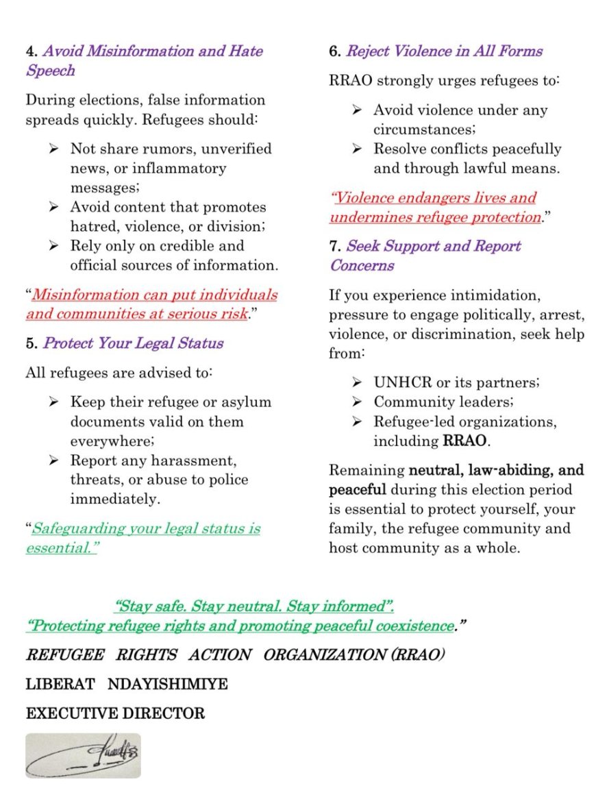 ​« Engagement politique interdit : Les réfugiés en Ouganda risquent l'expulsion en période électorale »