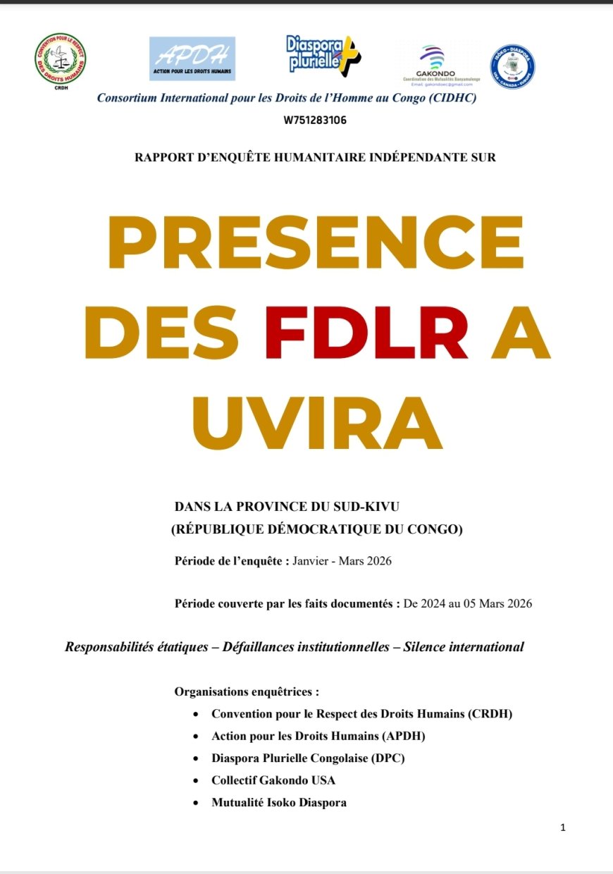 L’axe Kinshasa-Bujumbura et l'ombre de Habyarimana : Révélations sur la nouvelle coalition des FDLR à Uvira