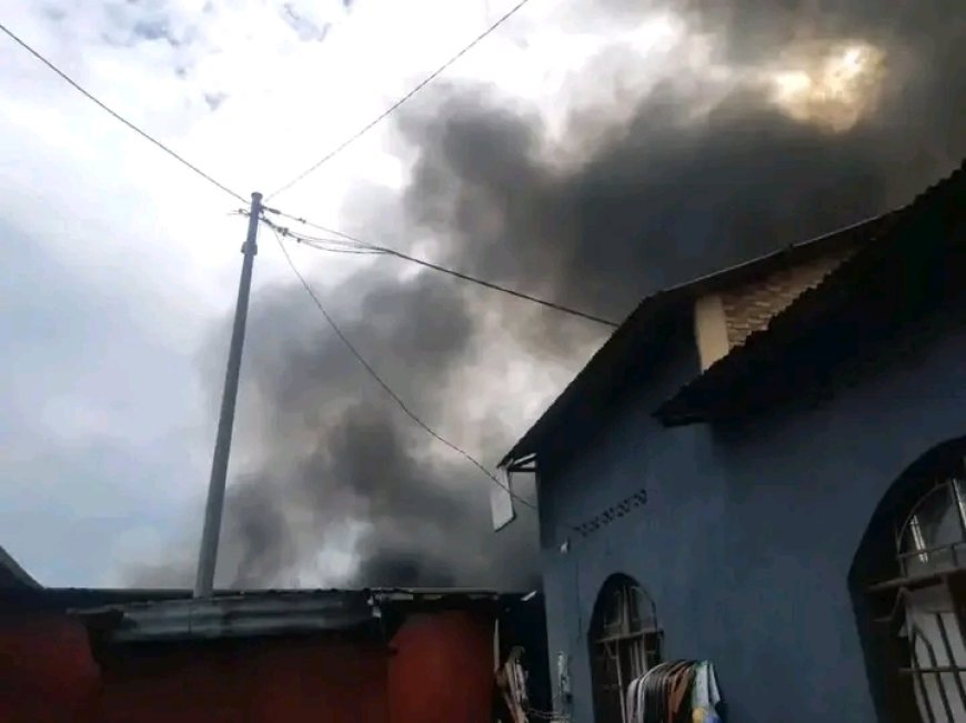 Kinama: un incendie dévaste le marché au petit matin
